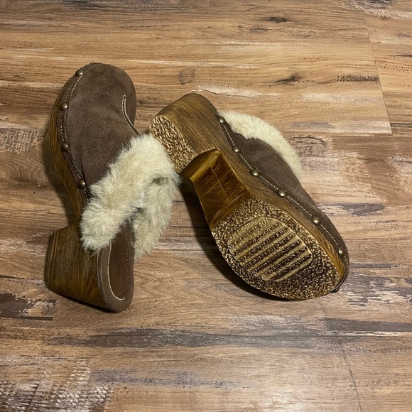 Fur clogs - Picture 3 of 4